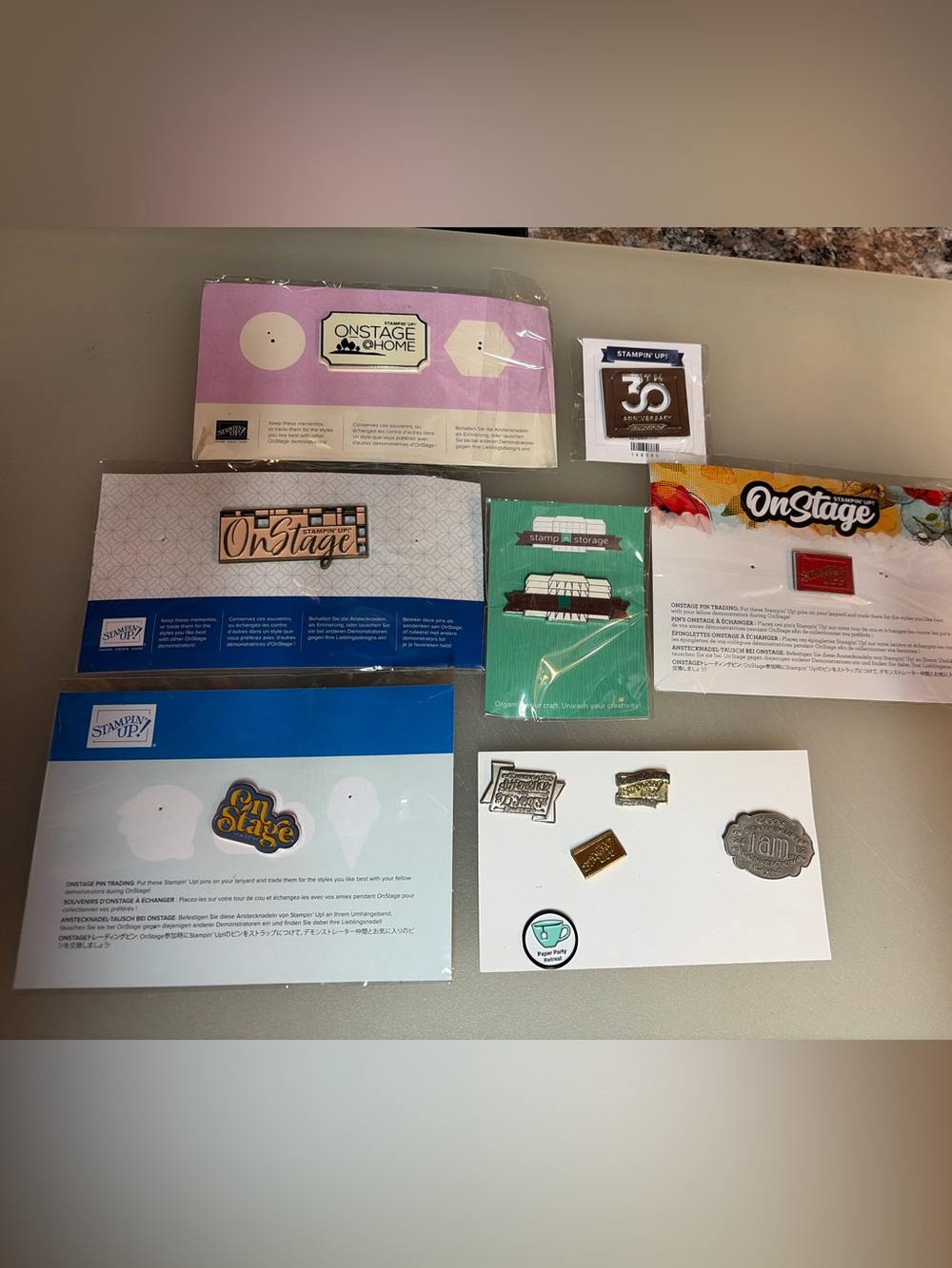 Stampin' Up! Badge & Pin Assortment